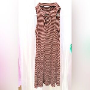 Art class size 10/12 Striped Sleeveless Dress size LARGE